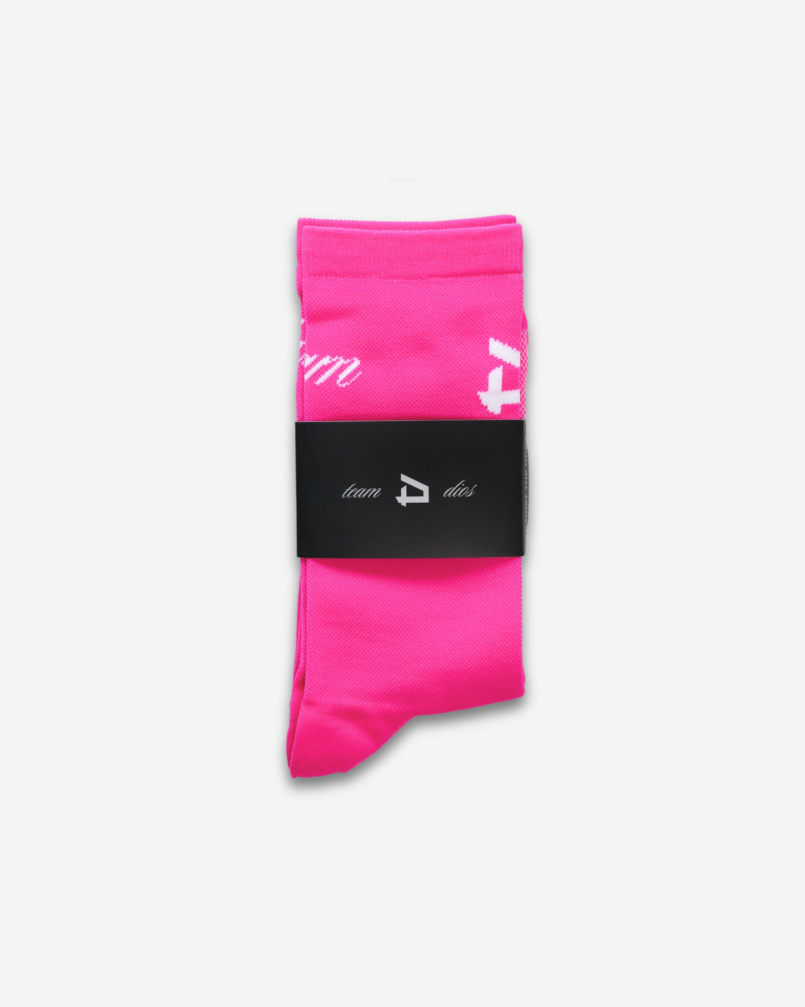 Team Dios Race Day Socks - Pink