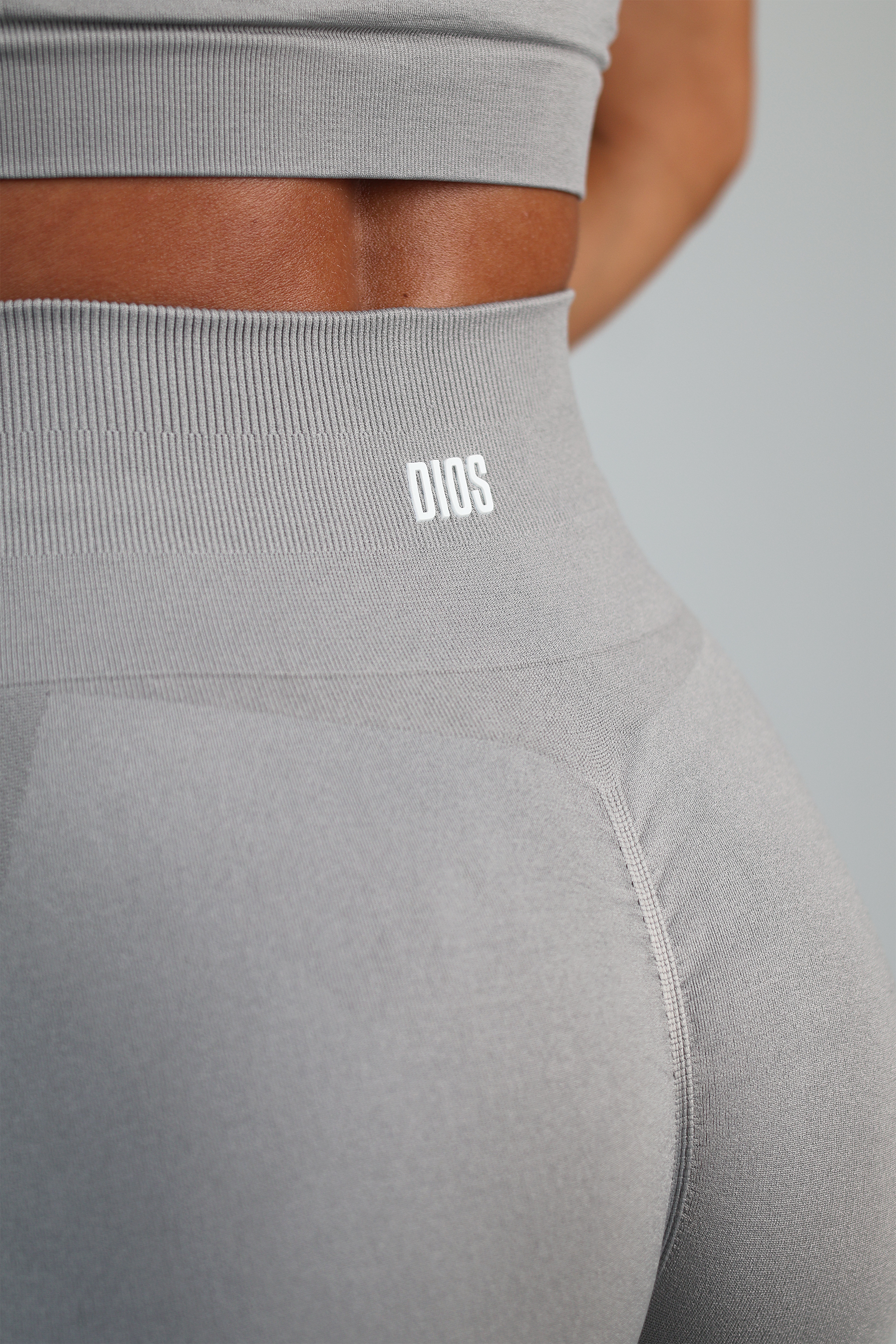 Athena Seamless Leggings - Light Grey