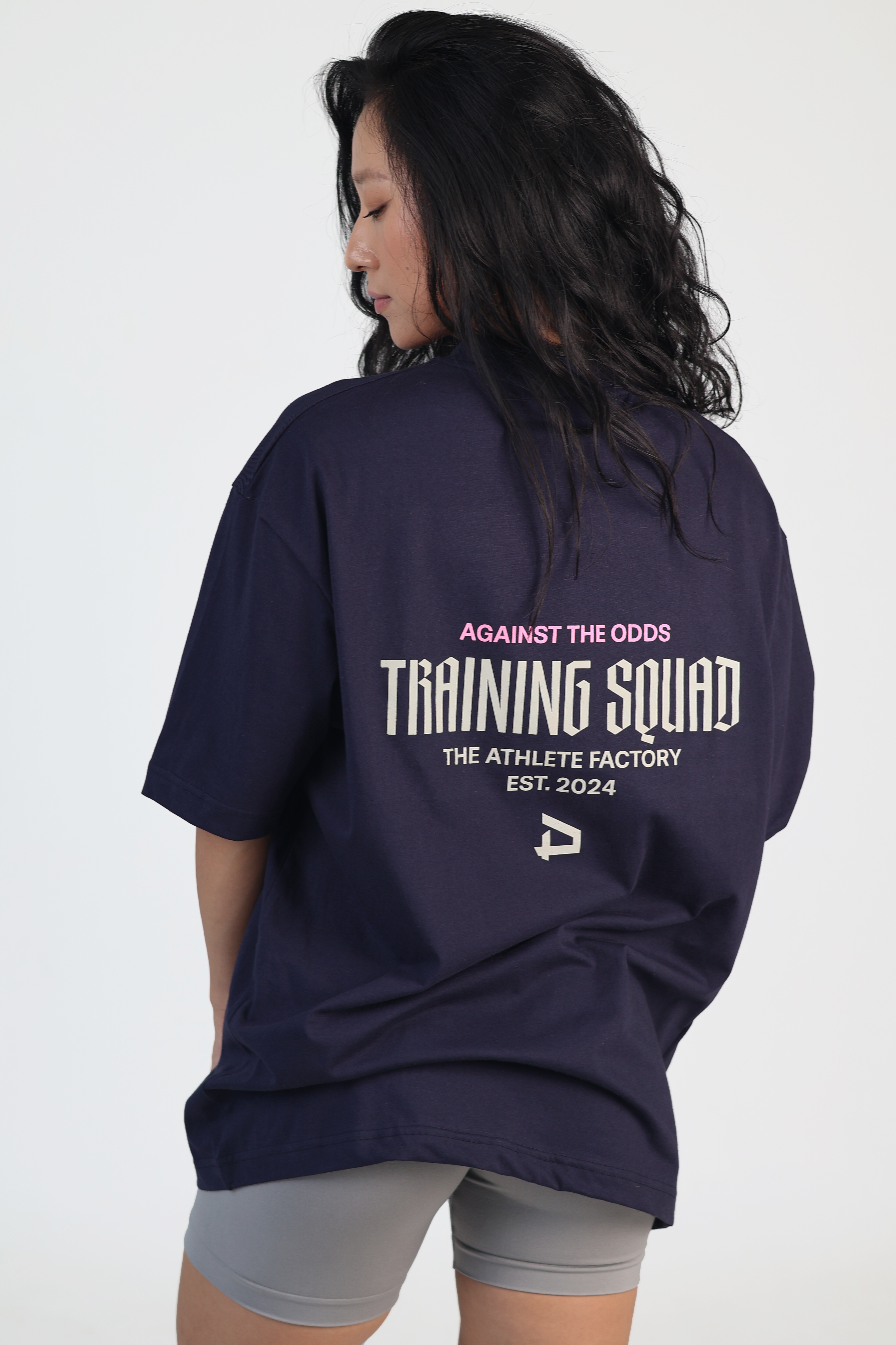 Training Squad Tee - Navy Blue