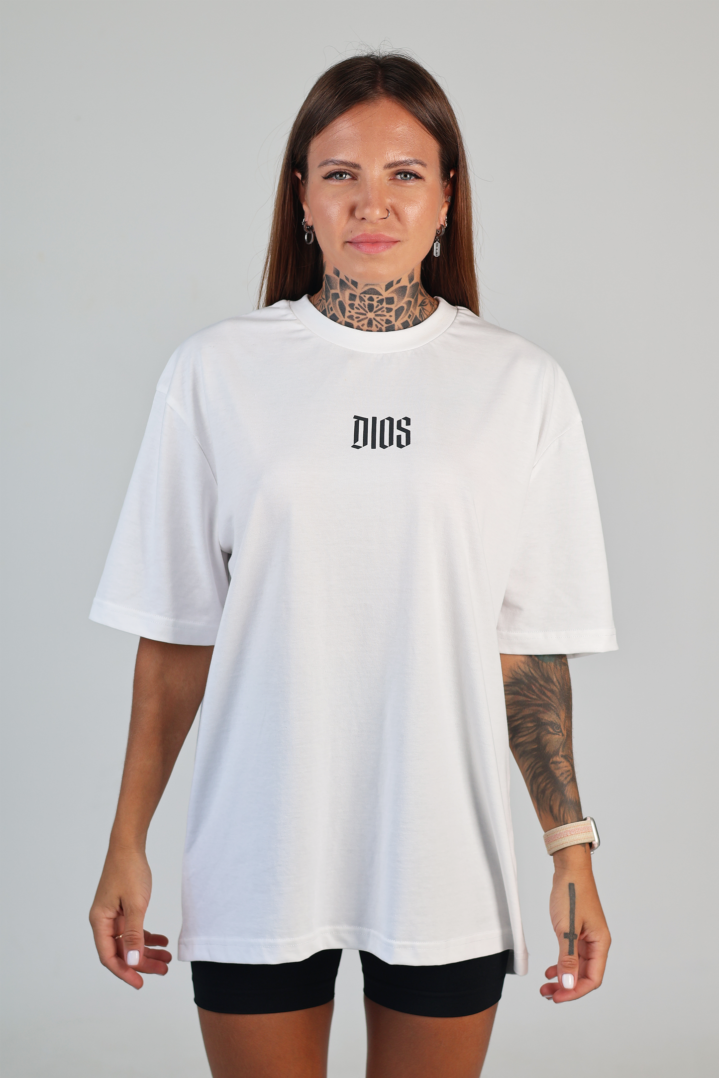Training Squad Oversized Tee - White