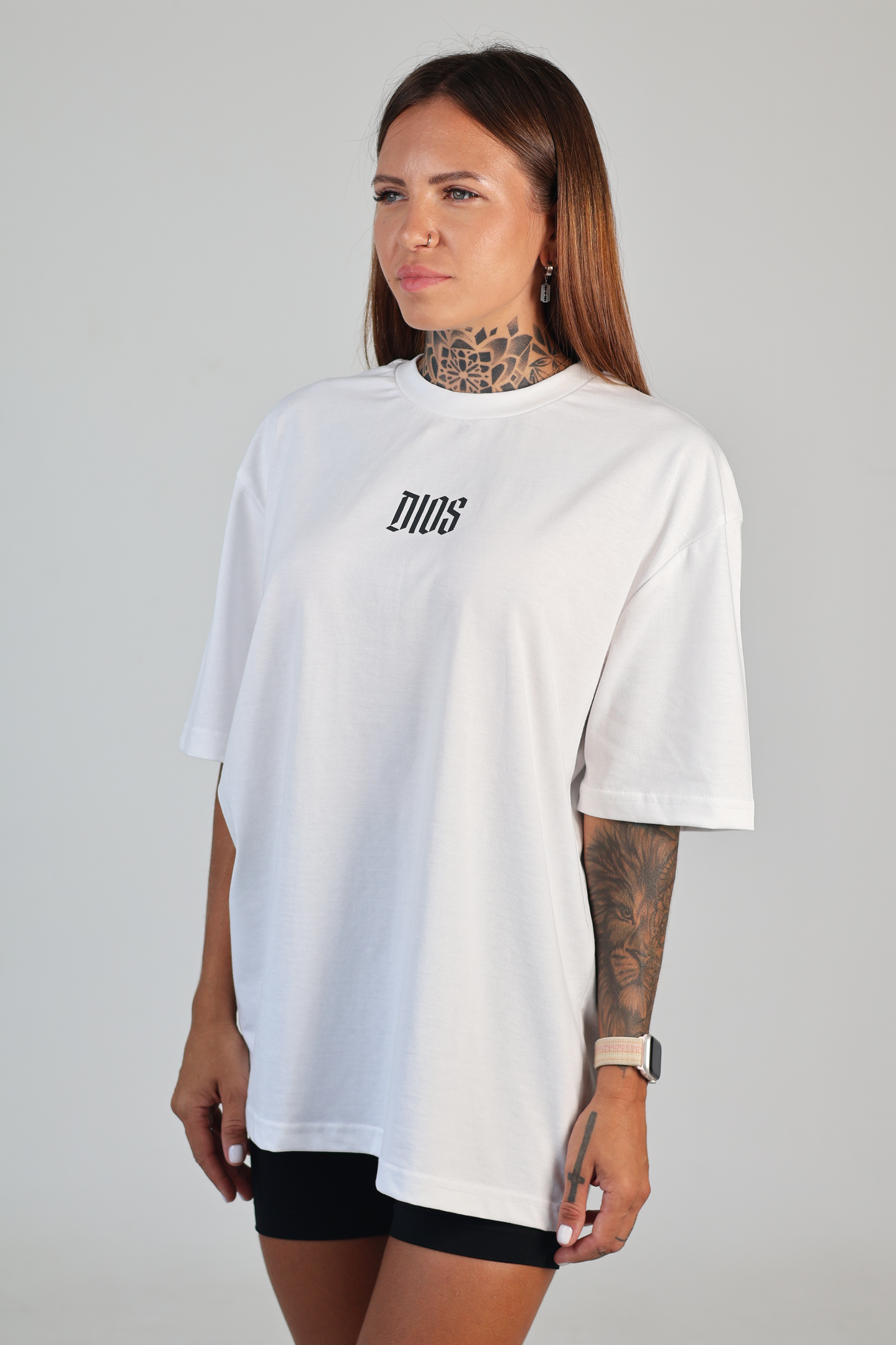Training Squad Oversized Tee - White