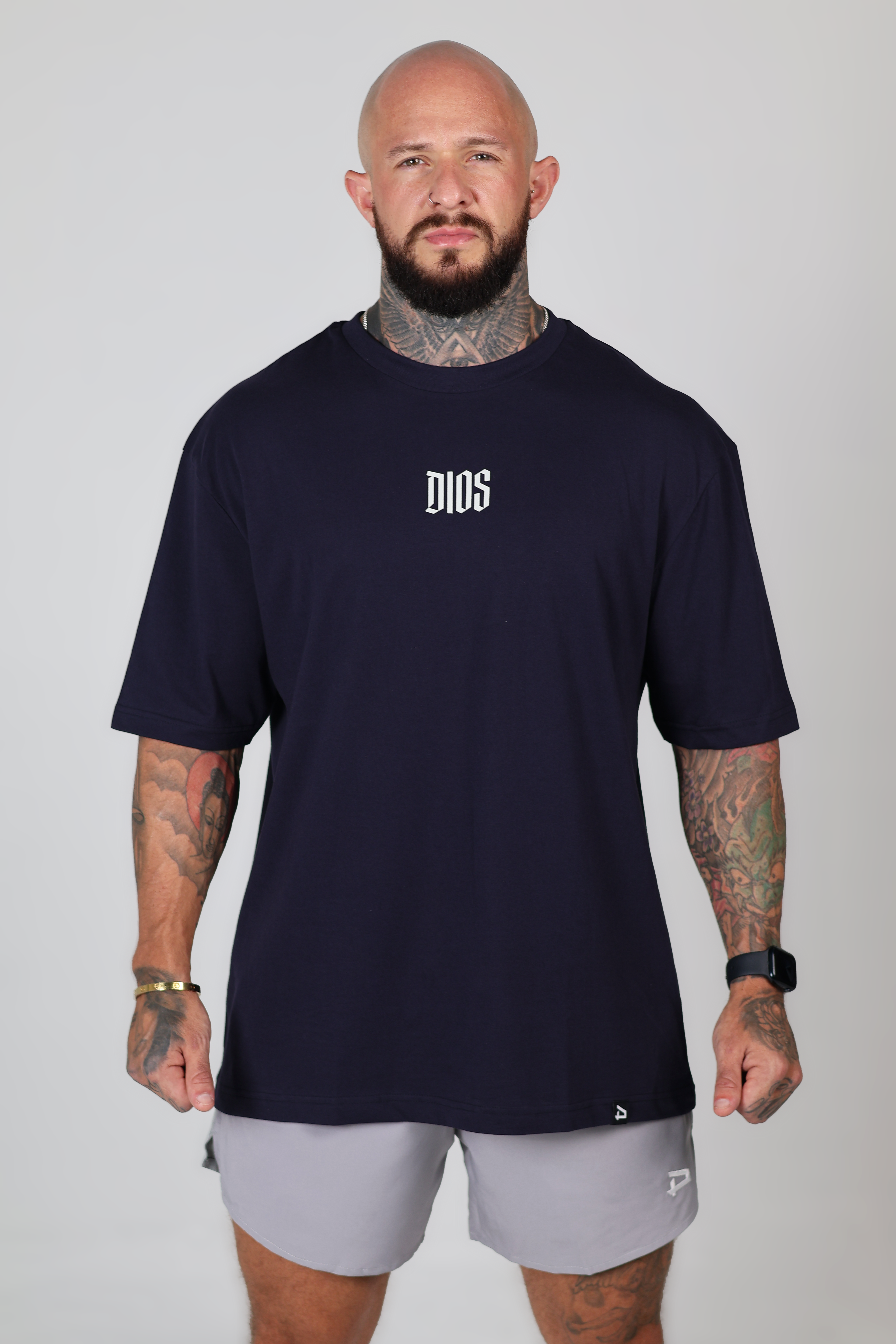 Training Squad Tee - Navy Blue