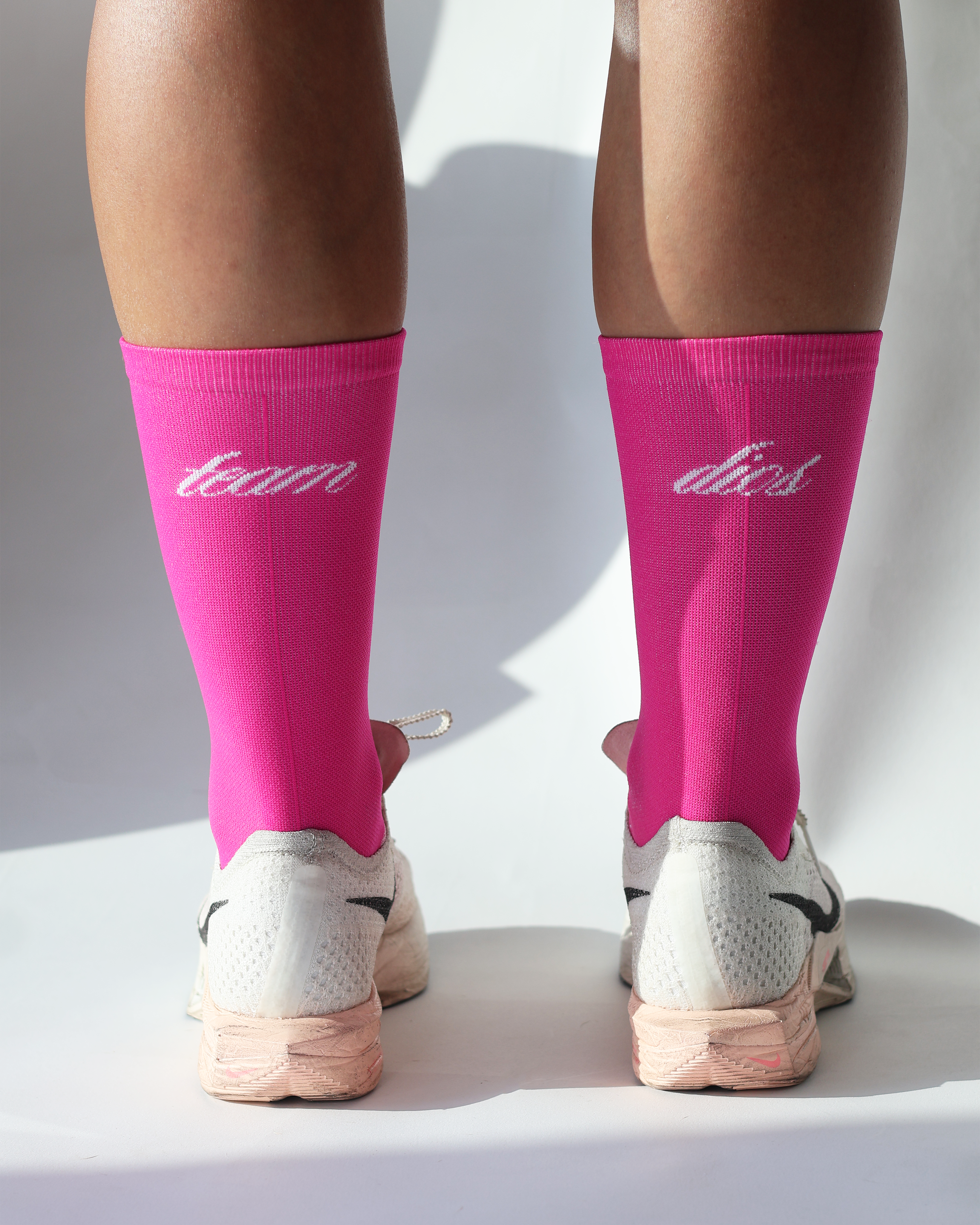 Team Dios Race Day Socks - Pink