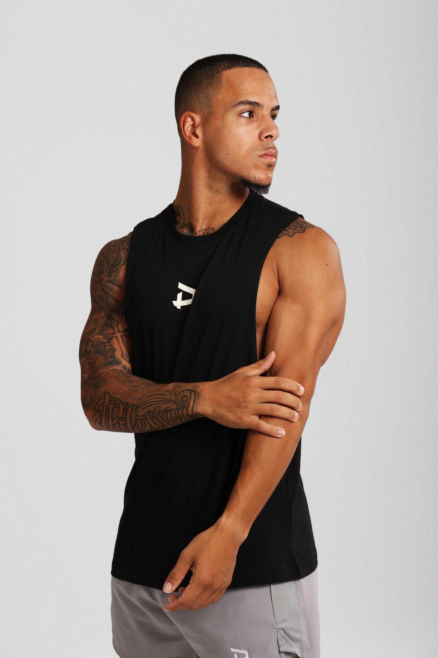 Aaron Tank Top - Black