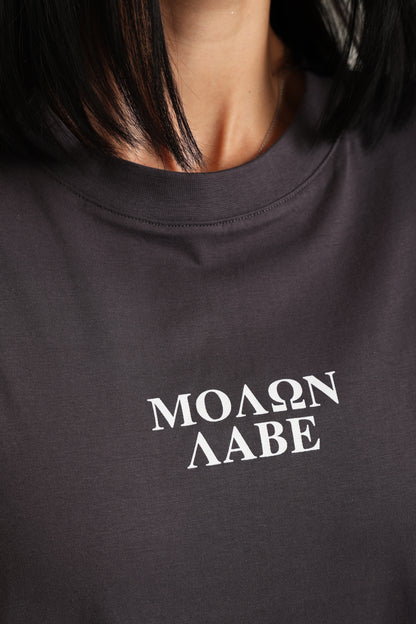 MOLON LABE Oversized T-Shirt - Asphalt