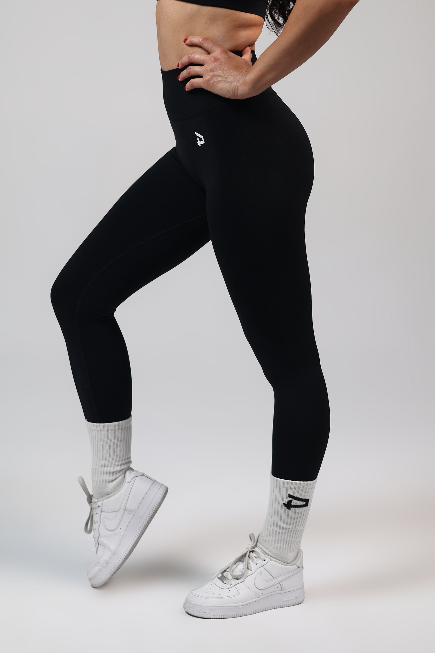 Athena Seamless Leggings - Black