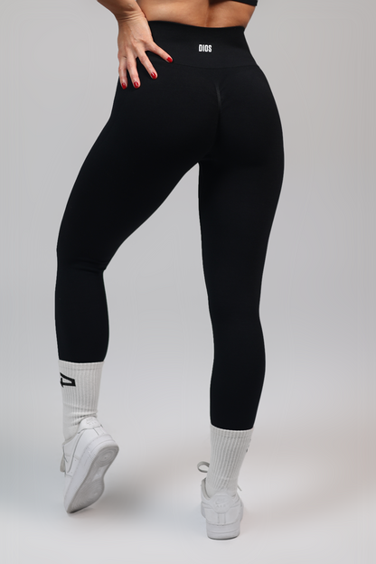 Athena Seamless Leggings - Black