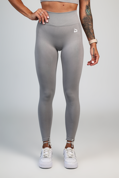 Athena Seamless Leggings - Light Grey