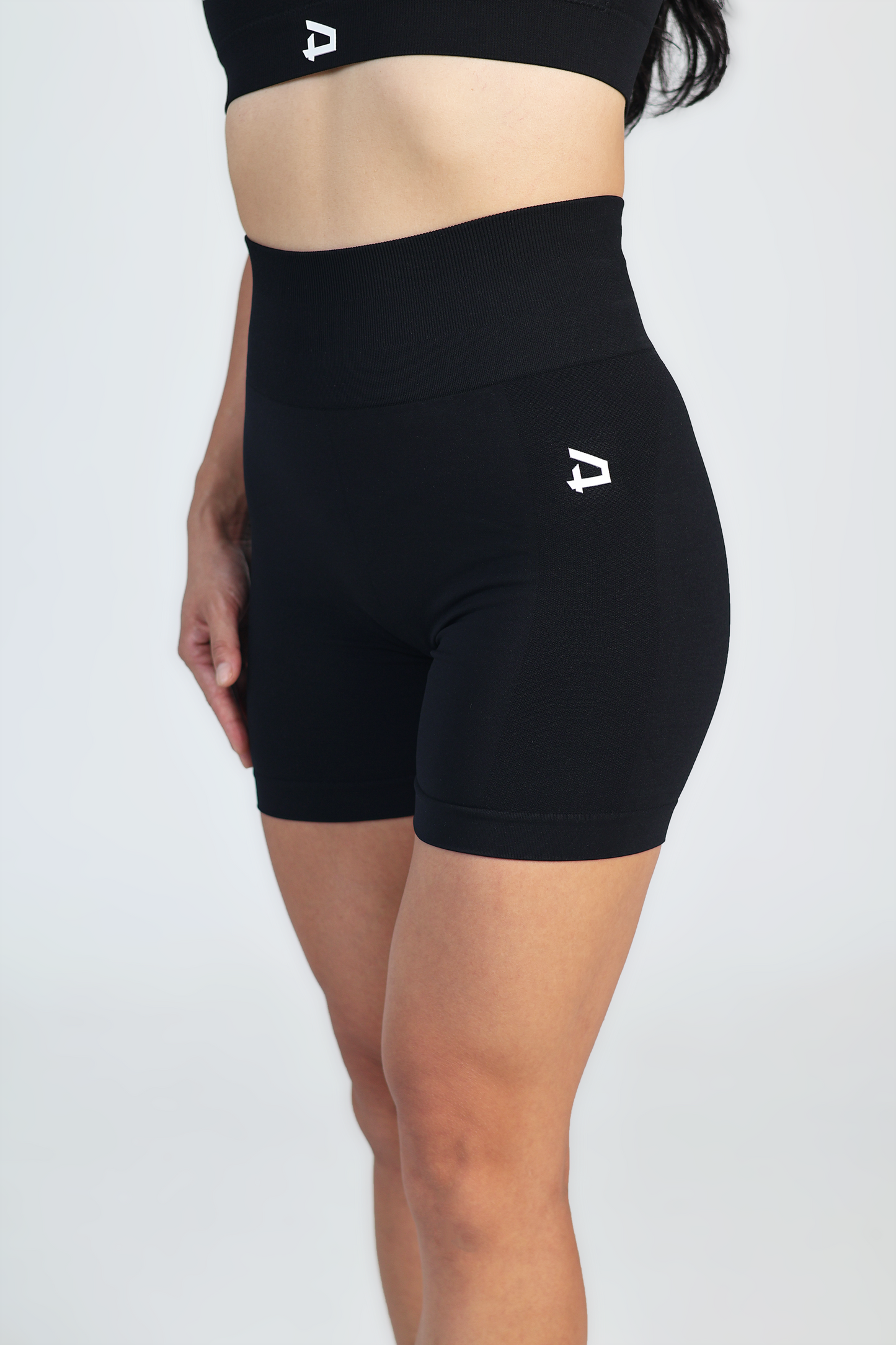 Athena Seamless Shorts - Black