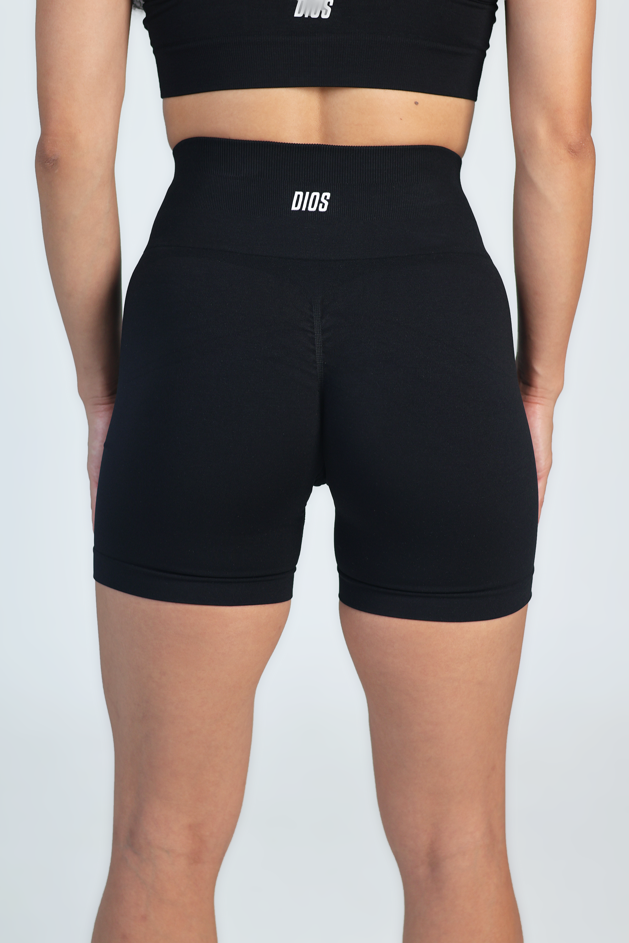 Athena Seamless Shorts - Black