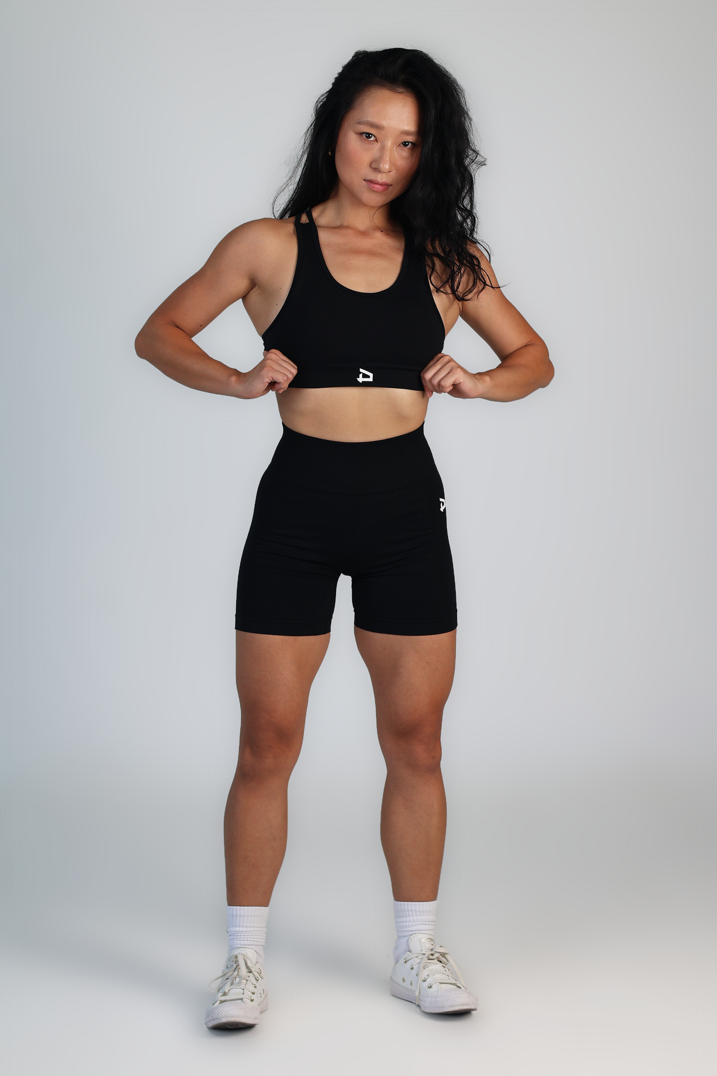 Athena Seamless Shorts - Black