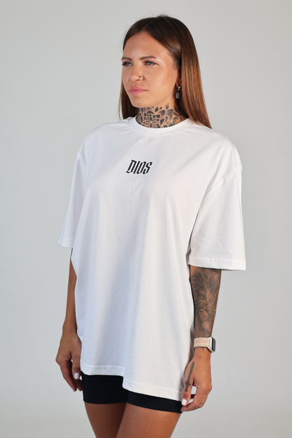 Dios Training Squad Oversized Tee - White