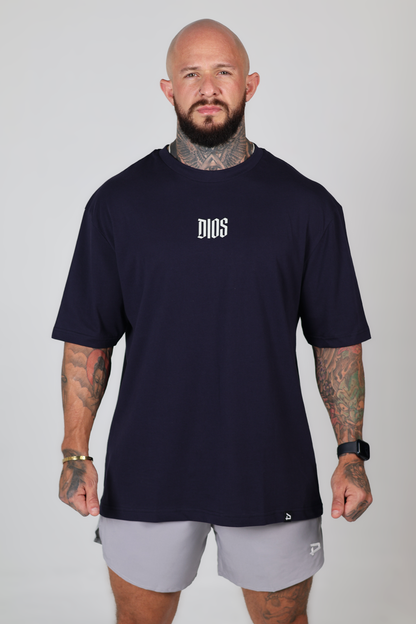 Dios Training Squad Tee - Navy Blue