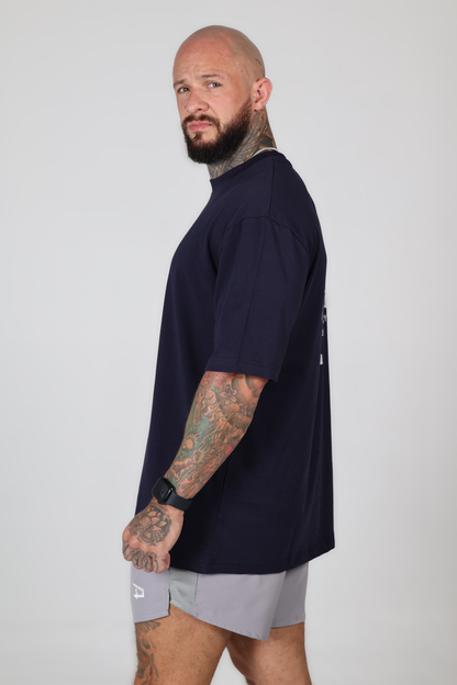 Dios Training Squad Tee - Navy Blue