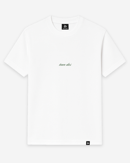 Team Dios ATO Calligraphy Tee - White