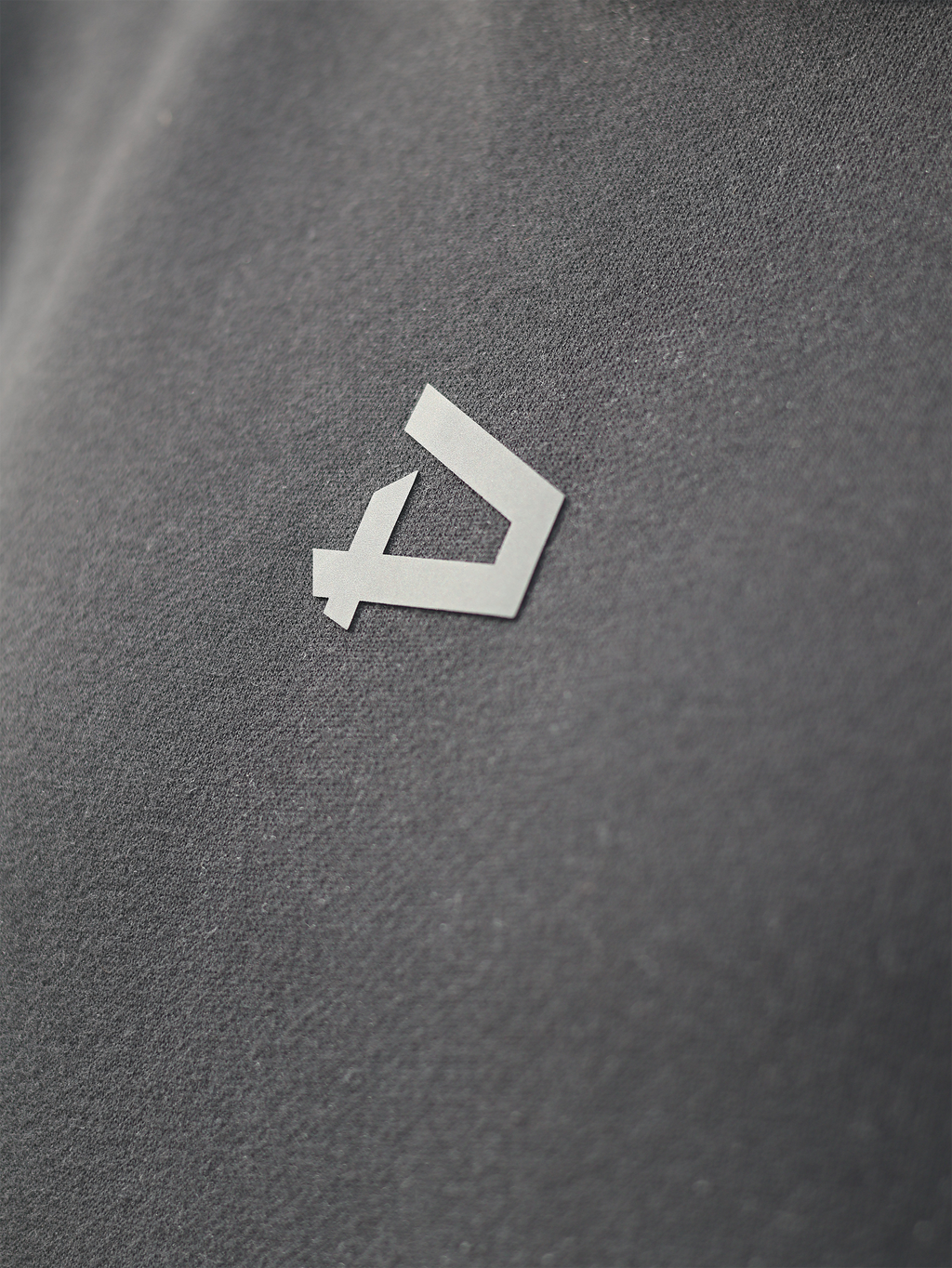 Logo Oversized Hoodie - Black