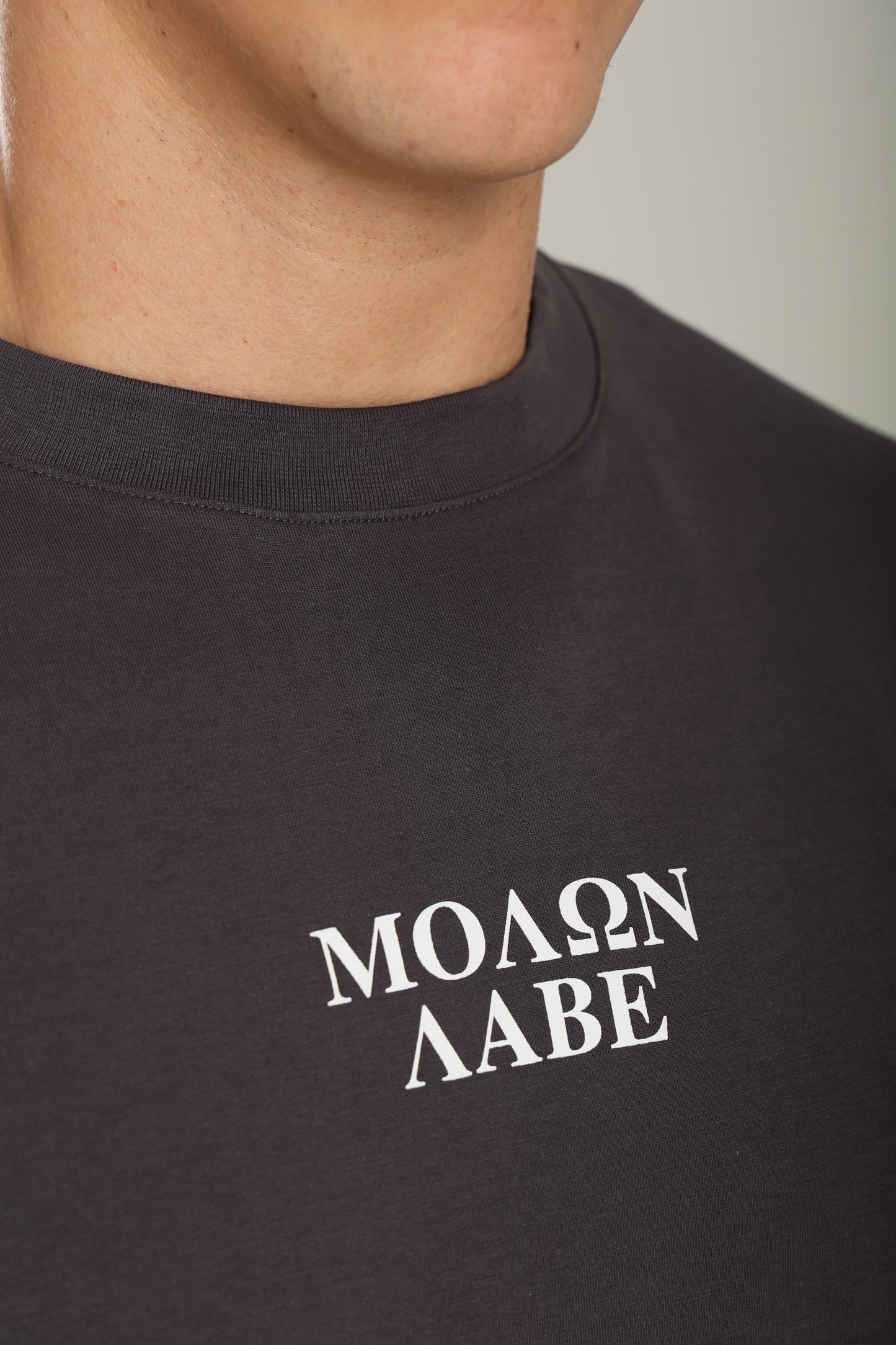 MOLON LABE Oversized Tee - Asphalt