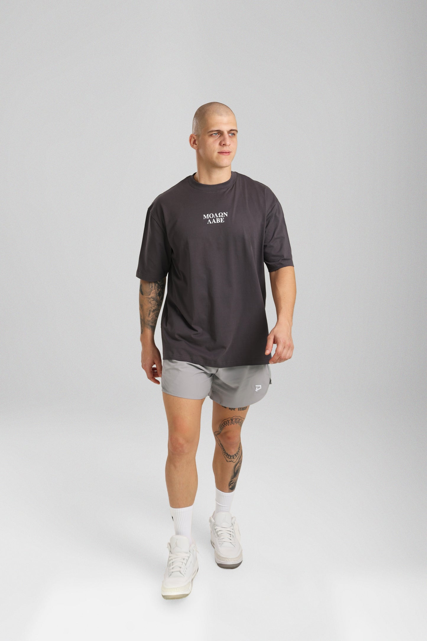 MOLON LABE Oversized Tee - Asphalt