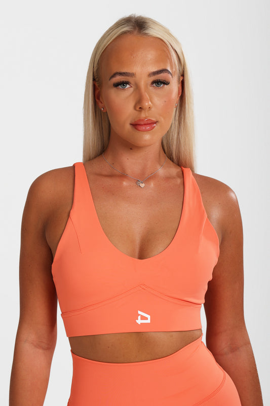 Nemesis Open-Back Bra - Peach