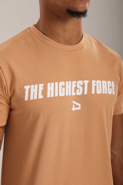 The Highest Force Tee - Sand